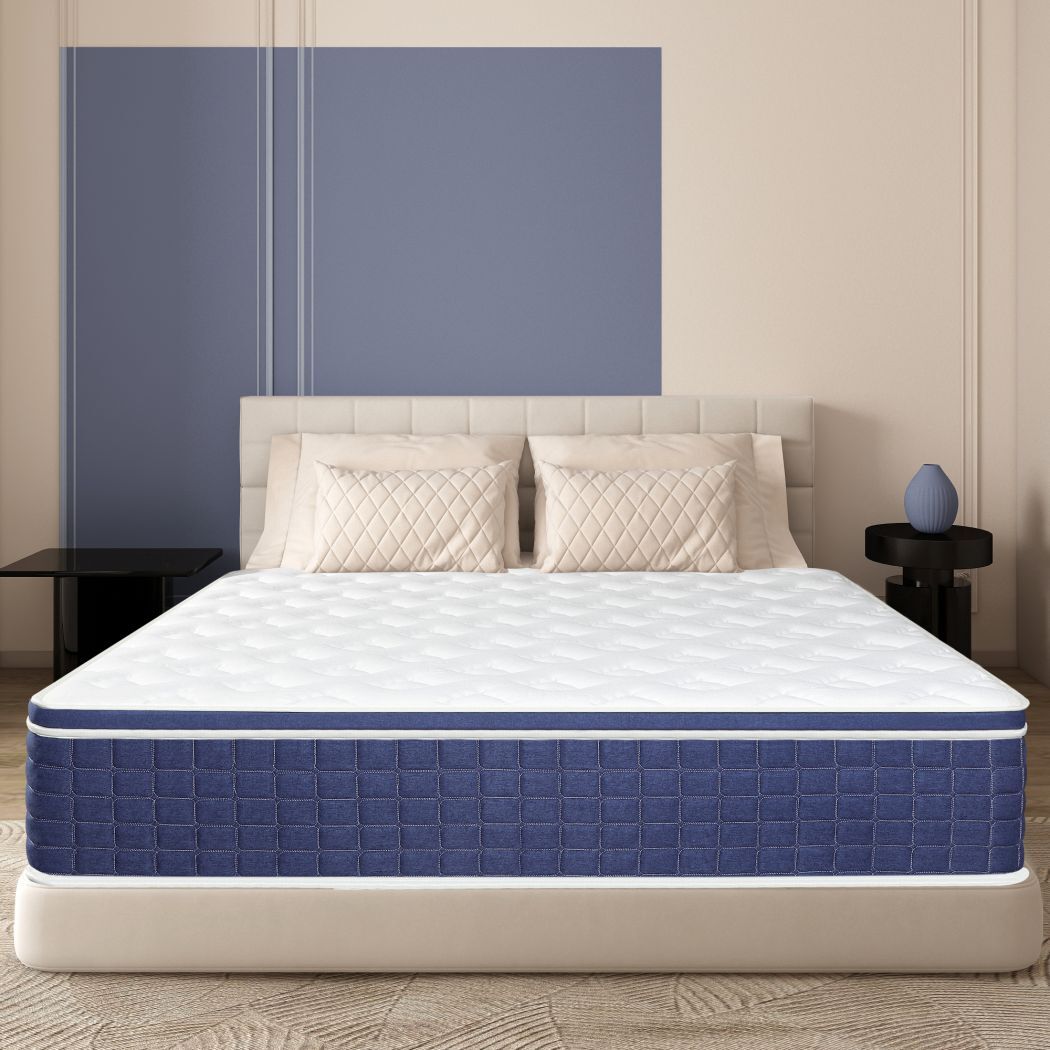Twin Full Queen King Mattress Gel Memory Foam 10″ 12″ InnerSprings Hybrid Bed