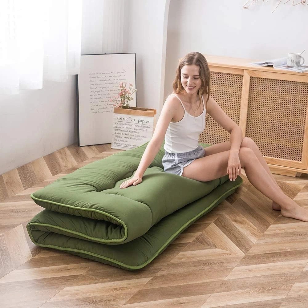 Japanese Futon Mattress Twin Size Floor Mattress, Thicken Tatami Mat Sleeping…