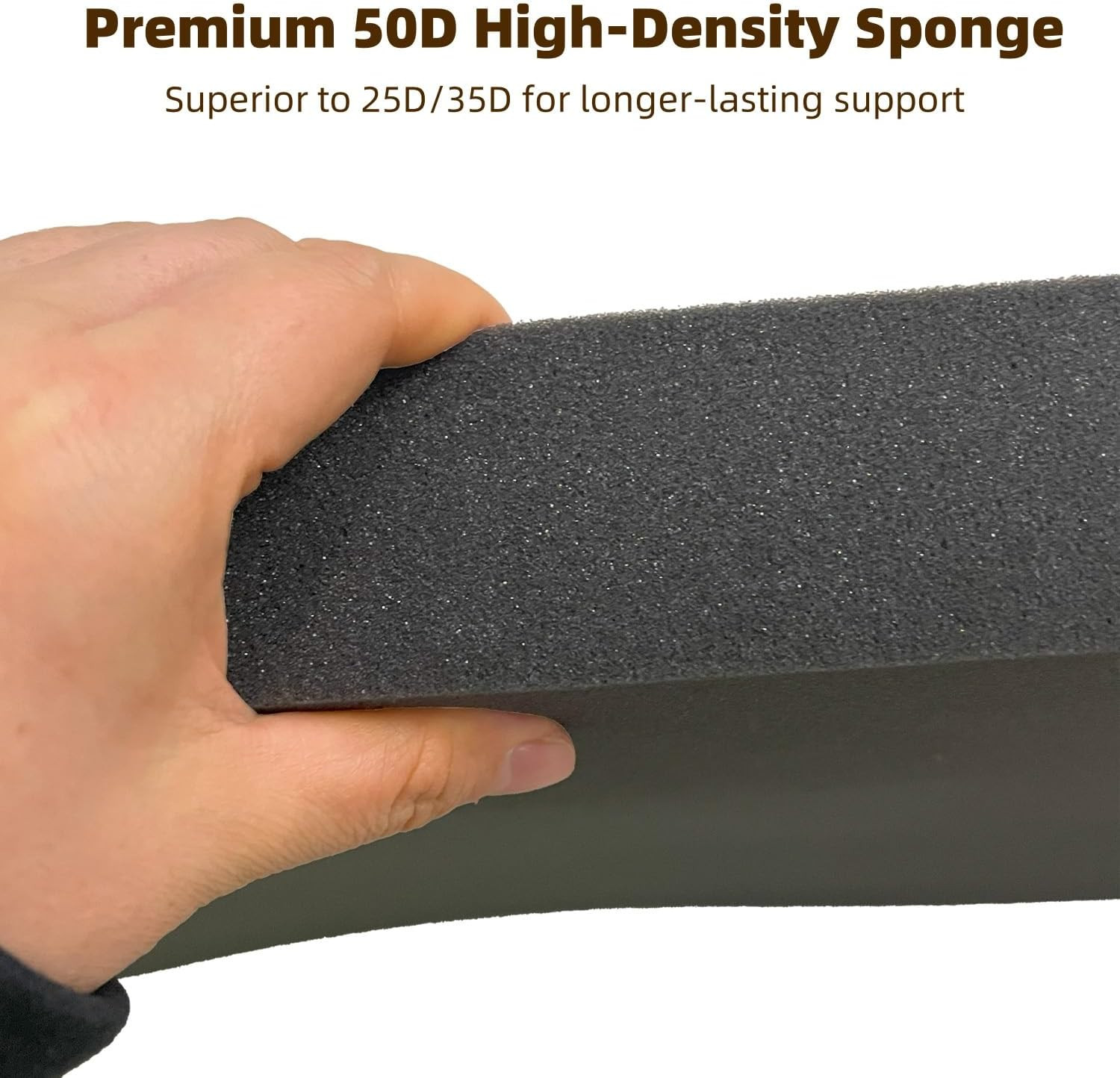 High-Density Foam Mattress Support Board for Sagging Beds, 47x25x2 Inch