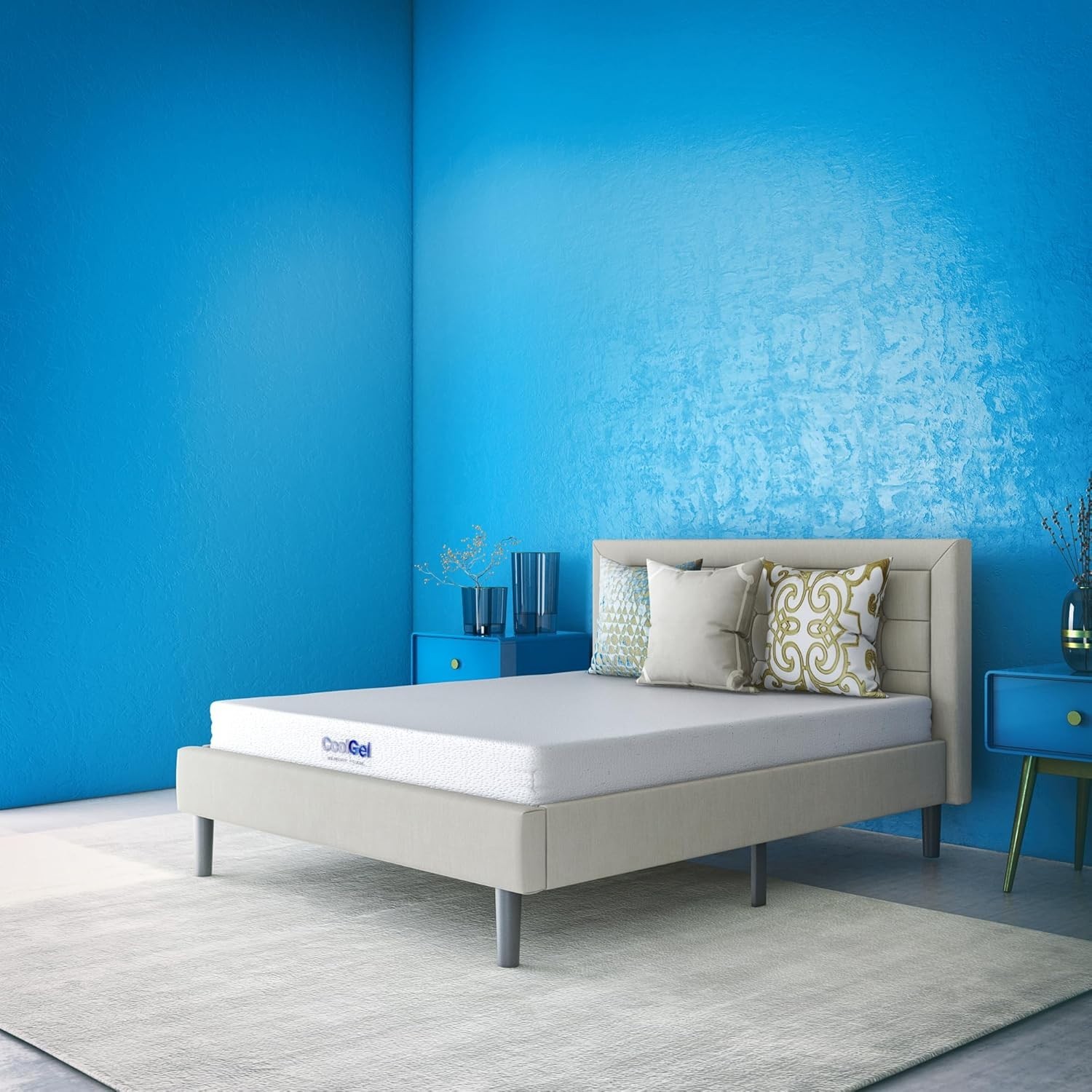 CertiPUR-US 6 Inch Twin Size Mattress – Pressure Relief & Cooling Design