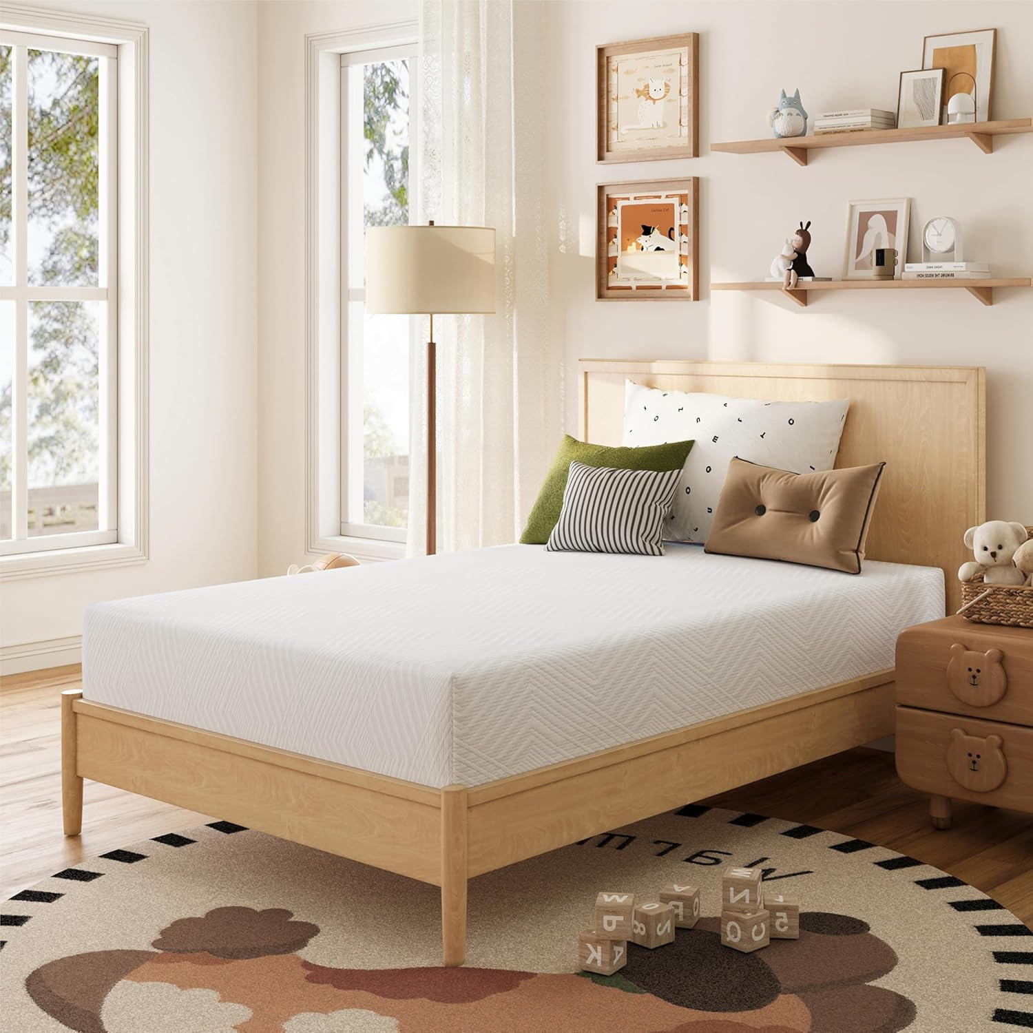 MLILY Full Mattress in a Box, 8 Inch Mattresses for Platform Bed Double Size Day