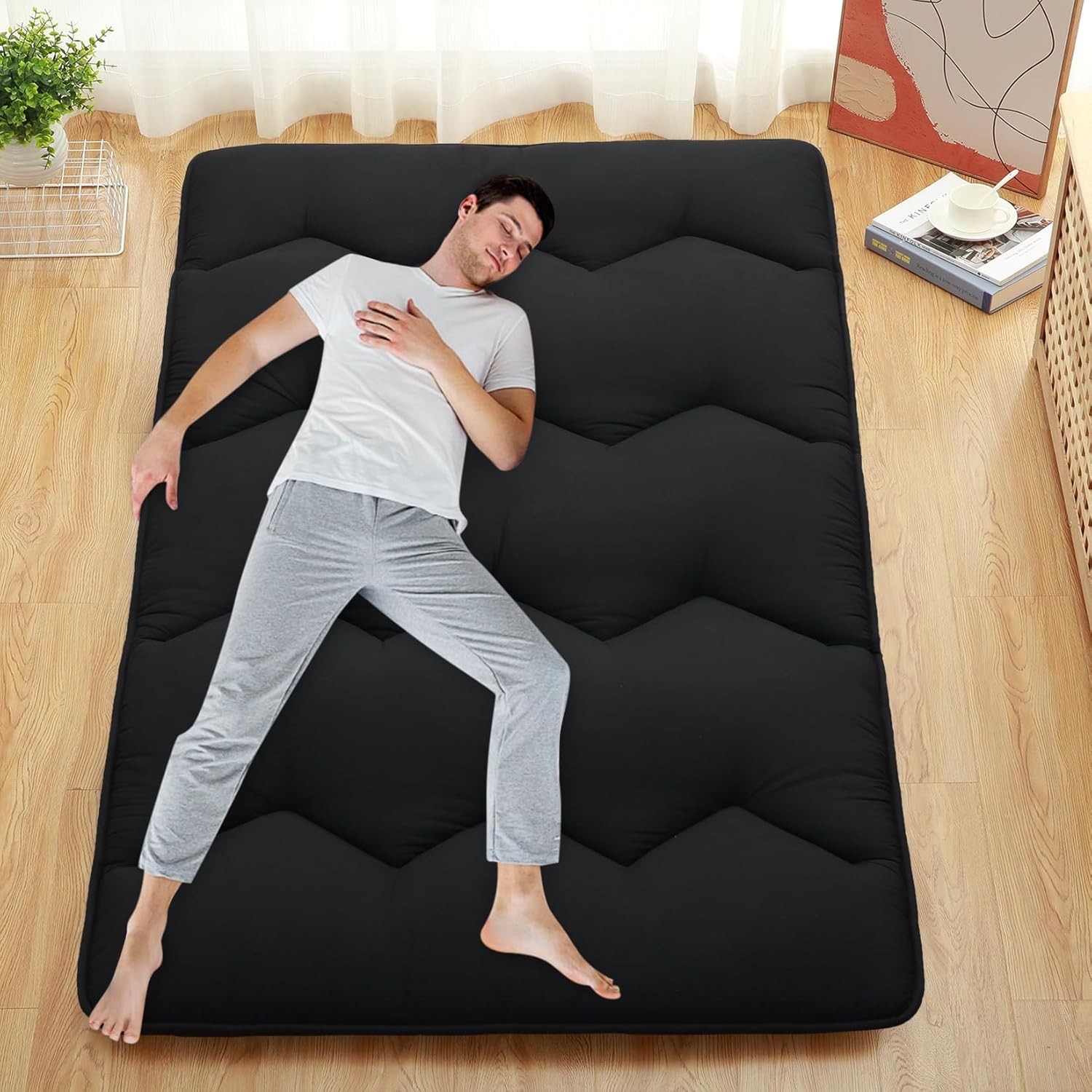 Ⓜ️Twin/Full/Queen Size Floor Mattress Japanese Futon Mattress Sleeping Tatami Ma