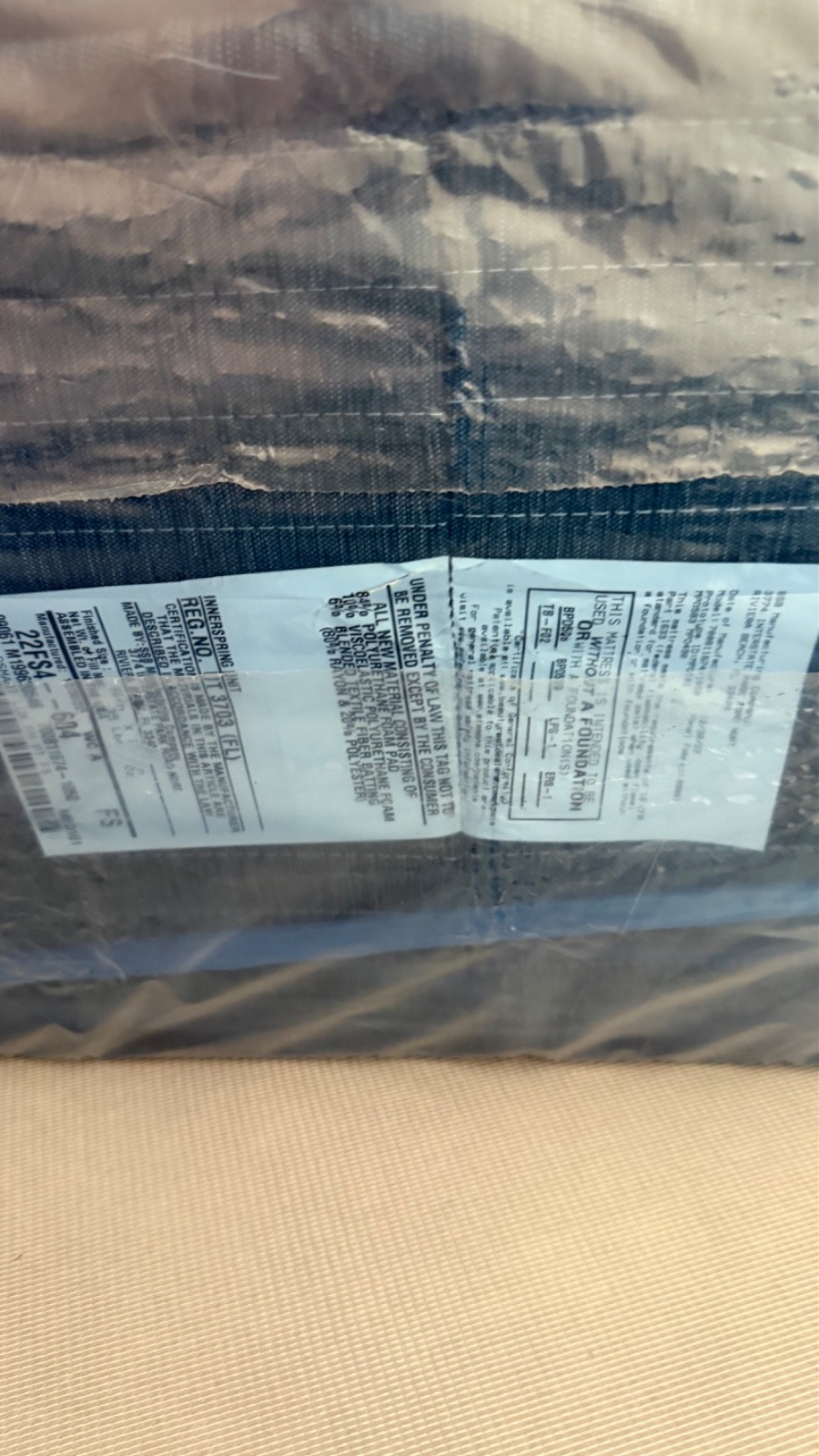 Simmons Beautyrest PressureSmart Lux pillow top Firm Queen size, FREE BOX SPRING