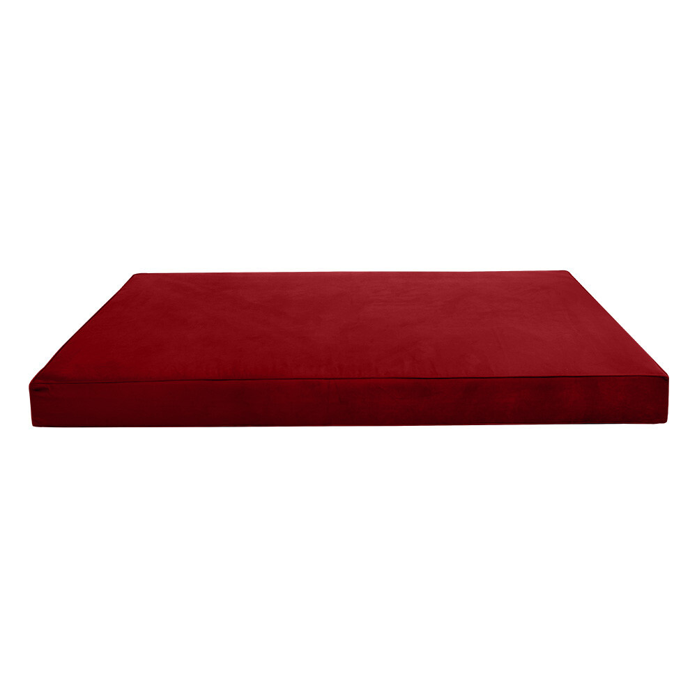 Same Pipe 6″ Twin 75x39x6 Velvet Indoor Daybed Mattress |COVER ONLY|-AD369