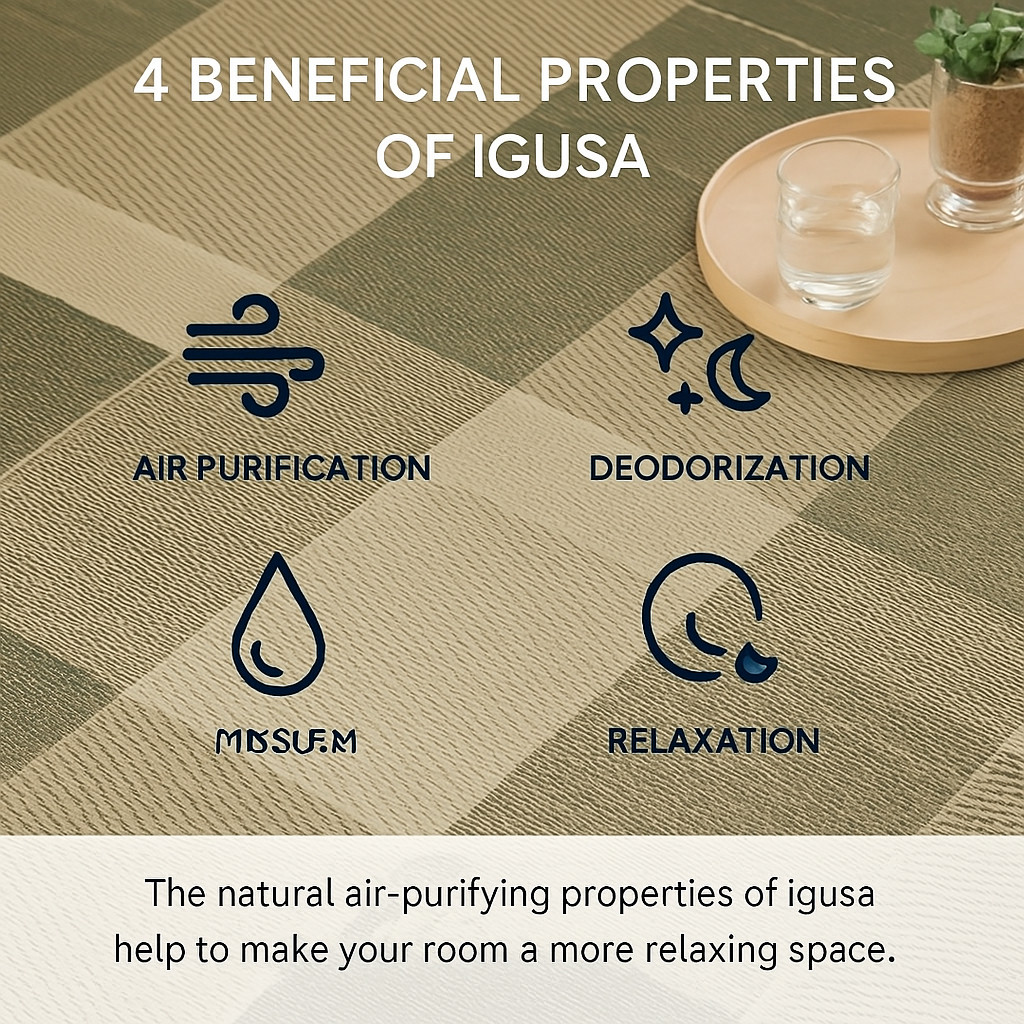 Igusa Tatami Mattress Mat Floor Compact Foldable Odor Control Japan