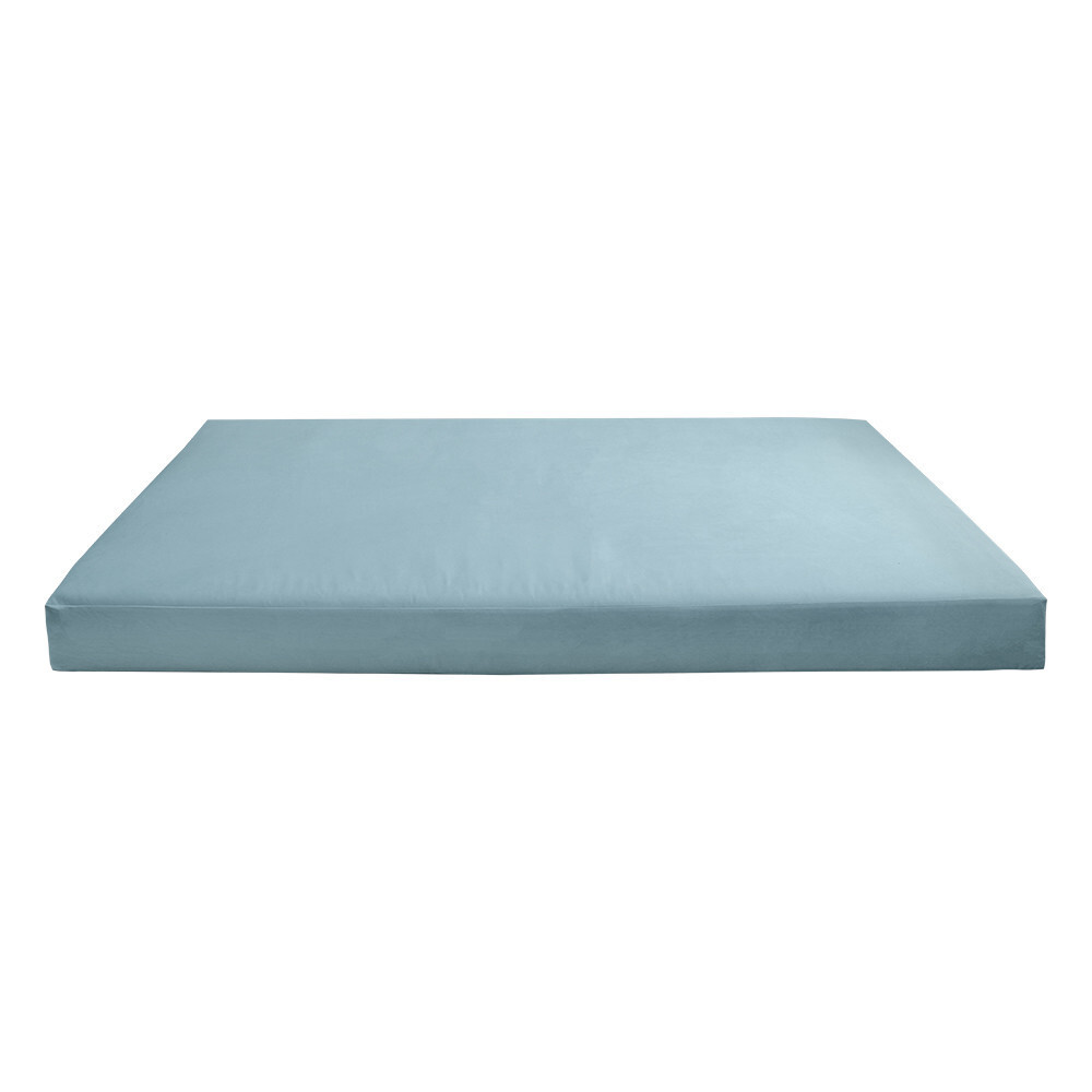 Knife Edge 8″ Twin-XL 80x39x8 Velvet Indoor Daybed Mattress |COVER ONLY|-AD355