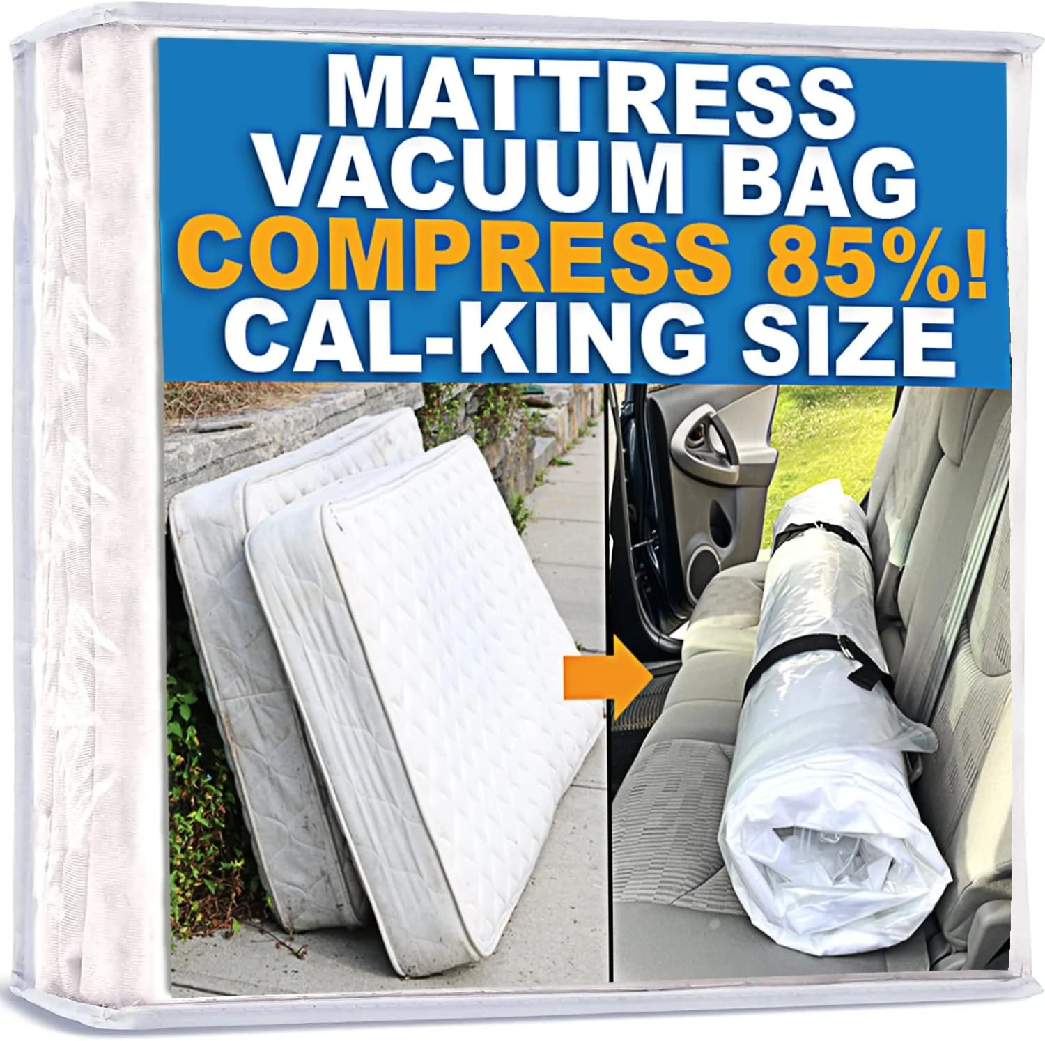 Homie Mattress Vacuum Bag – Compression & Storage Solution