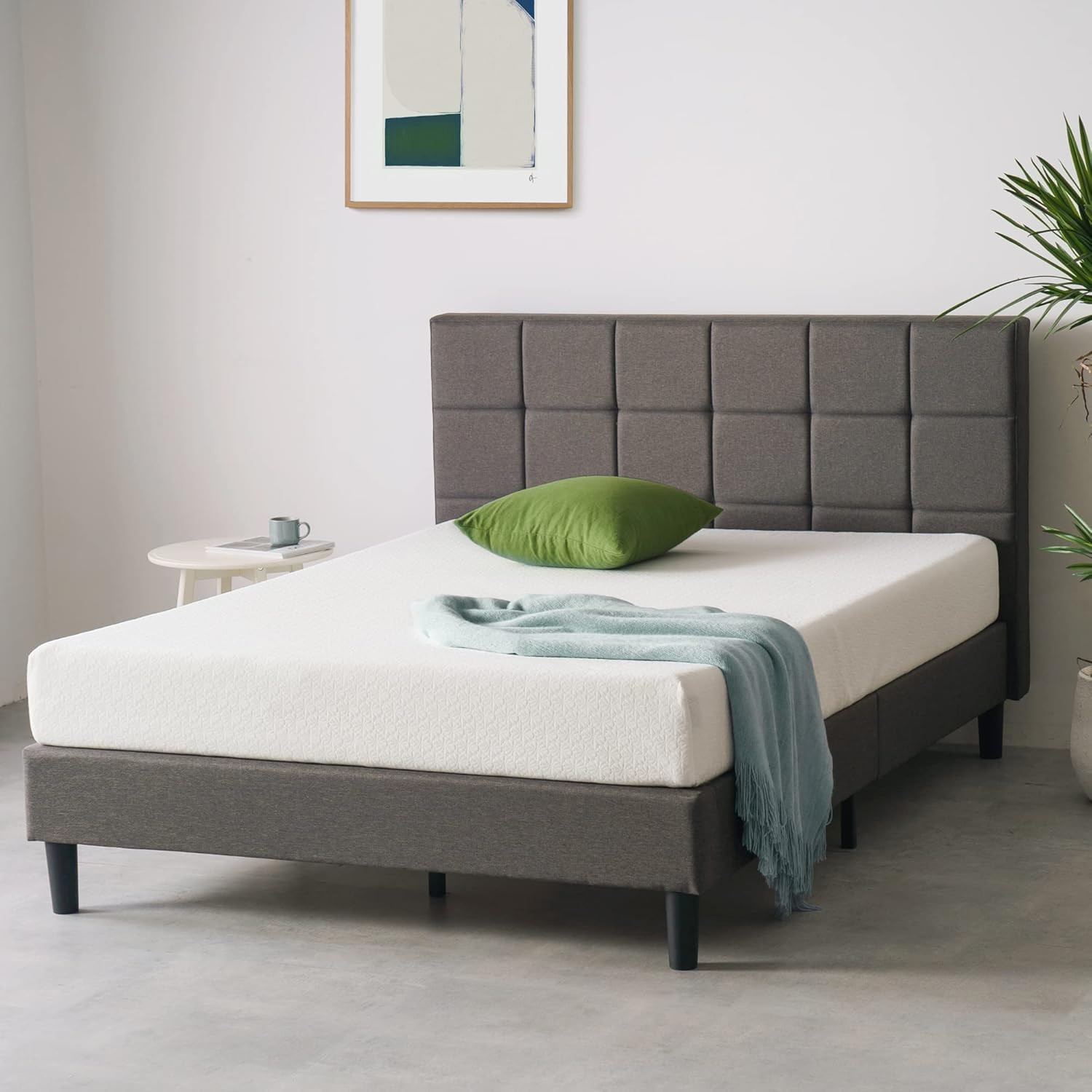 Zinus 8 Inch Green Tea Activfresh(R) Memory Foam Mattress, Twin, Mattress in a B