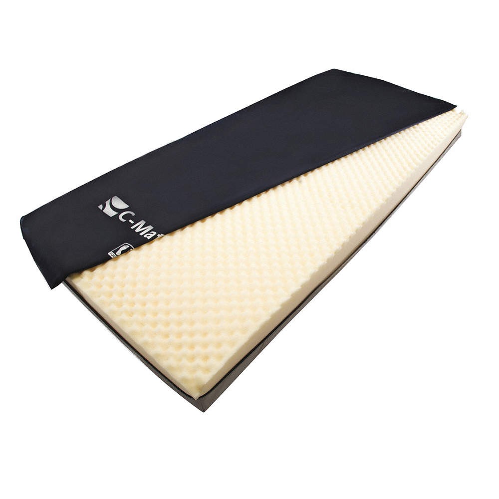 C-MATT Institutional Mattress,80″L,Gray; Navy 33RV13