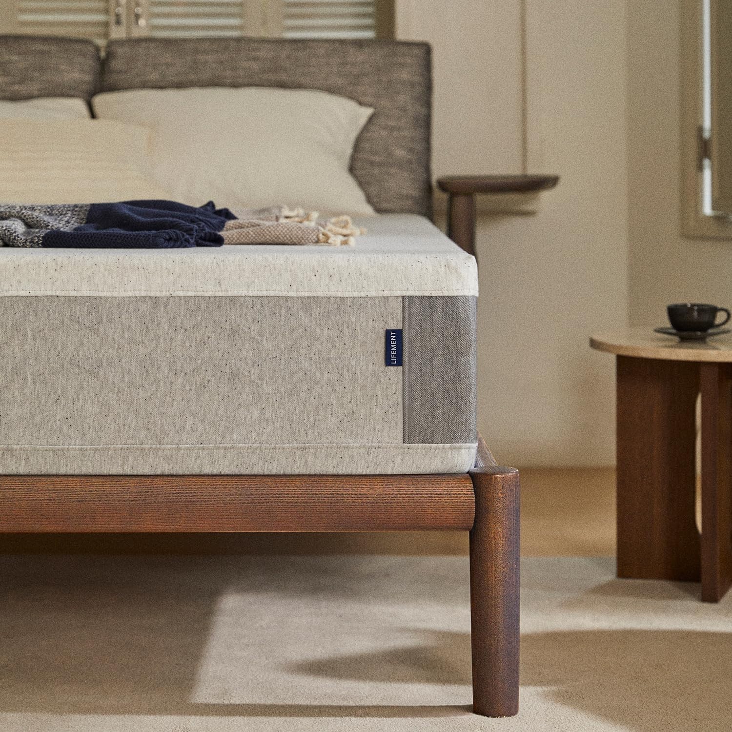 Breathable Full Size 6 Inch Mattress – Medium Firm, Low Motion Transfer Support
