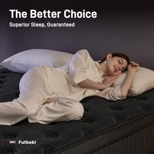 Mattress 14 Inch, Medium Firm Hybrid Mattress in a Box with Memory Full 14″