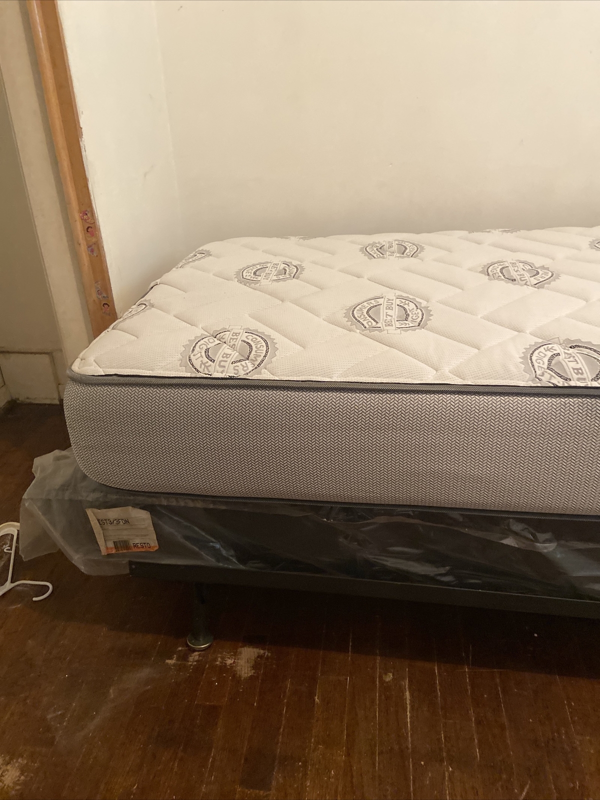 Grandeur Deluxe Twin Size (39″x75″x12″) Mattress and Box Spring Set – Fully…