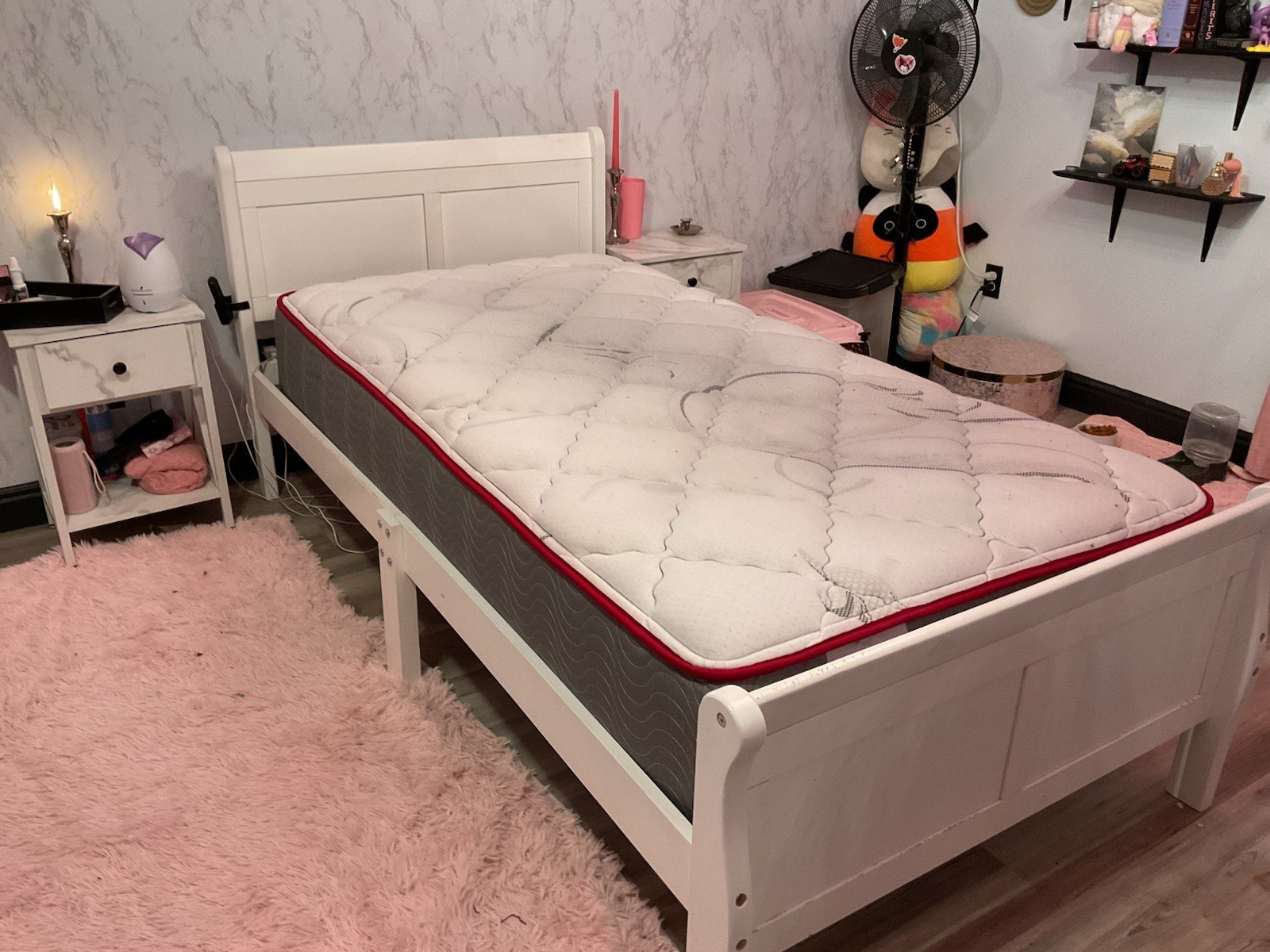 Good Quality Titanium Plush Twin Mattress