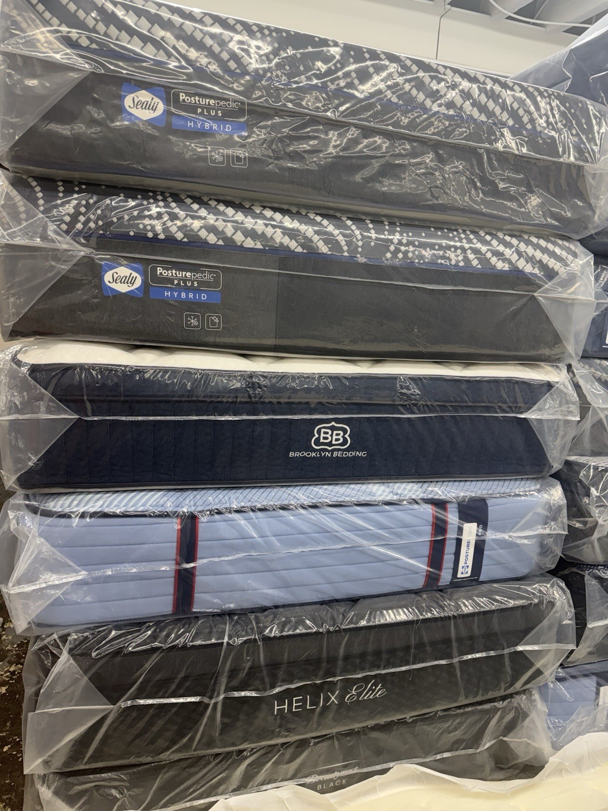 Sealy, Nectar, Tempur-Pedic, Brooklyn Bedding, Helix Hybrid Elite Mattresses