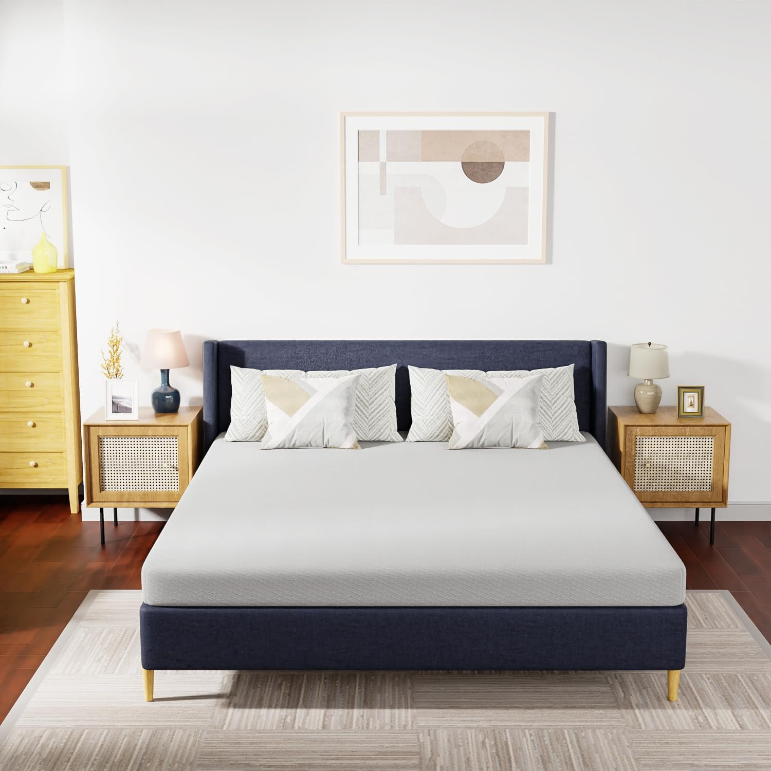 CALIFORNIA KING Cooling Gel Memory Foam Bed Mattress NO BACK PAIN Cal ON SALE 5″