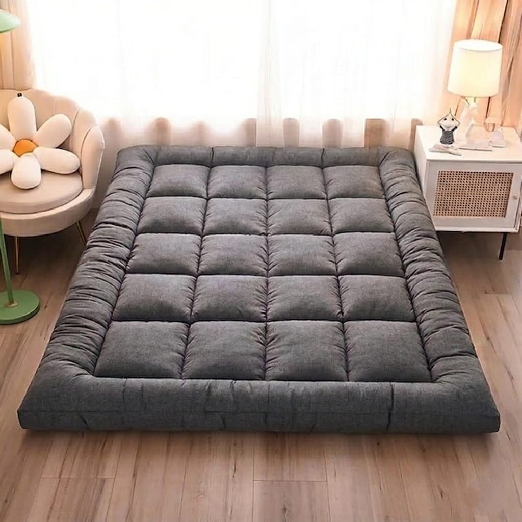Japanese Floor Mattress Foldable Futon Mattress Sleeping Tatami Mat Camping Pad