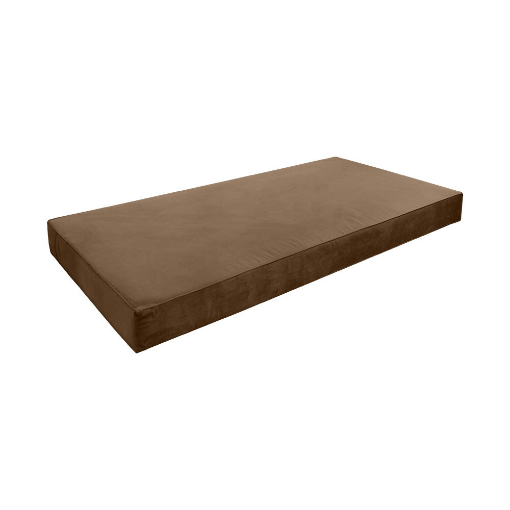 Same Pipe 6″ FULL 75x54x6 Velvet Indoor Daybed Mattress |COVER ONLY|-AD308