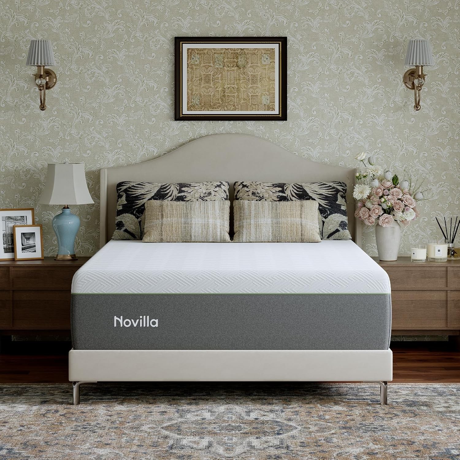 Twin XL Mattress 6-Inch Gel Memory Foam Mattress Cool Night Sleep & Pressure