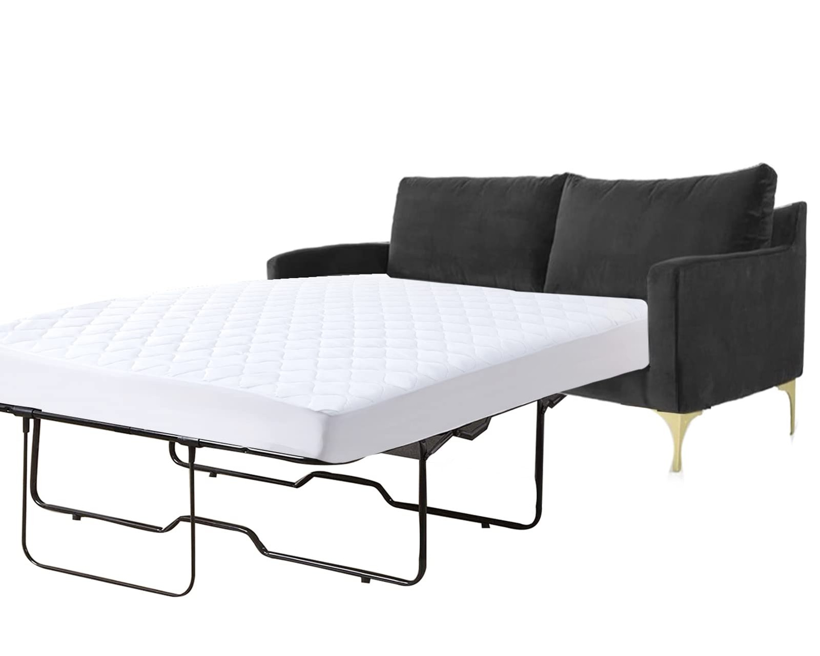 Waterproof Sleeper Sofa Full Mattress (54×72), White
