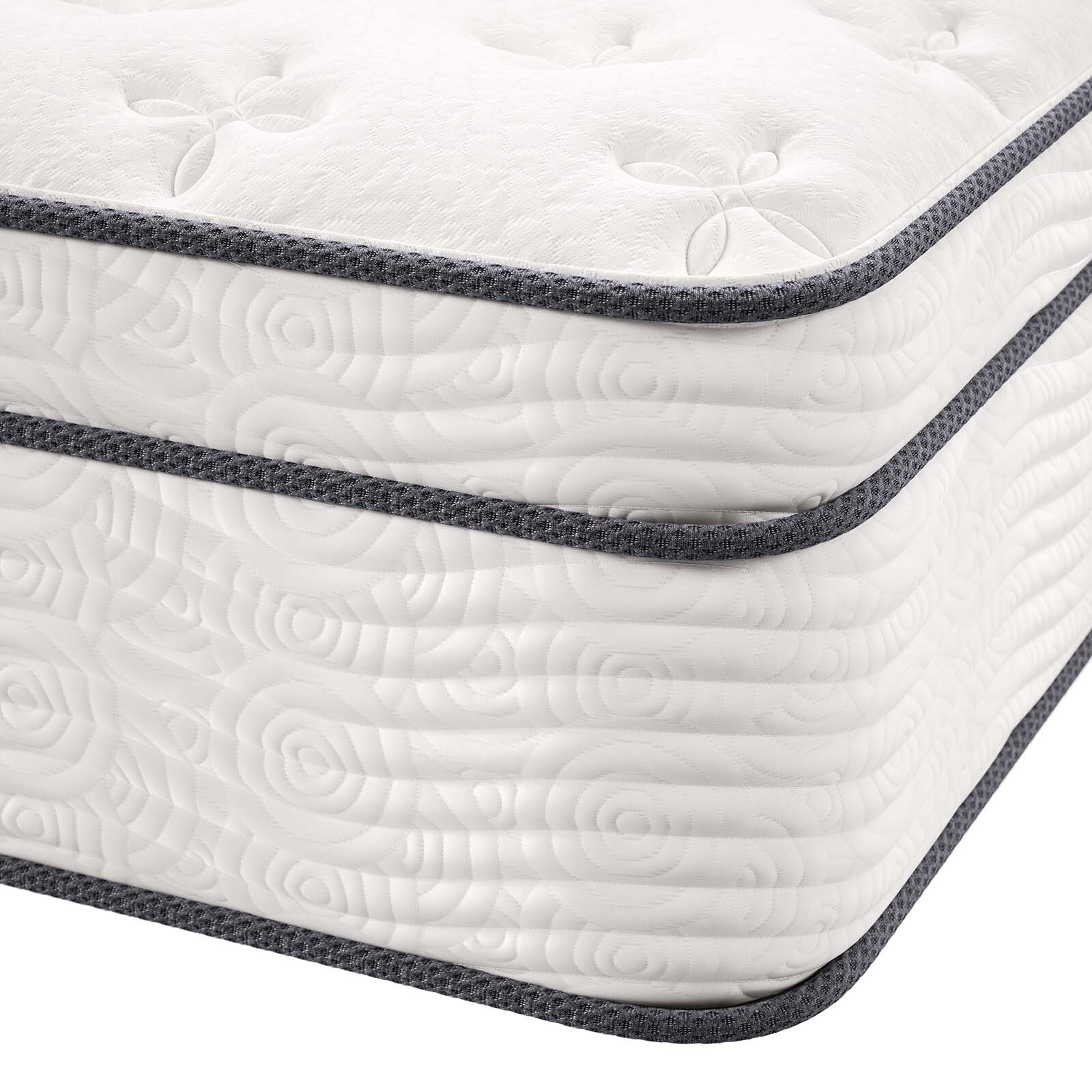 Modway Jenna 14″ Innerspring and Foam King Mattress