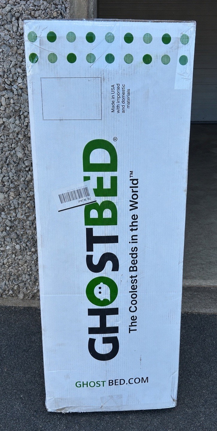GhostBed Queen Mattress in Box New Unused Ships in Original Box