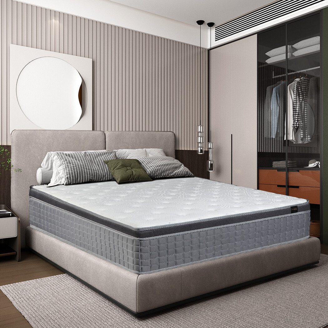 12” Mattress Memory Foam Hybrid Spring Twin Full Queen King Luxury Bed in a Box