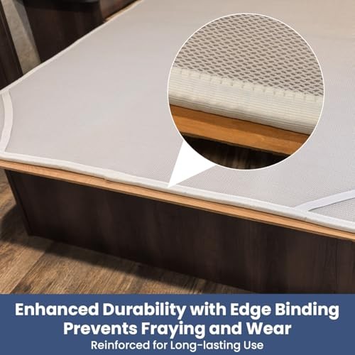 RV Accessories Mattress Underlay- Breathable Ventilation Pad for Short Queen