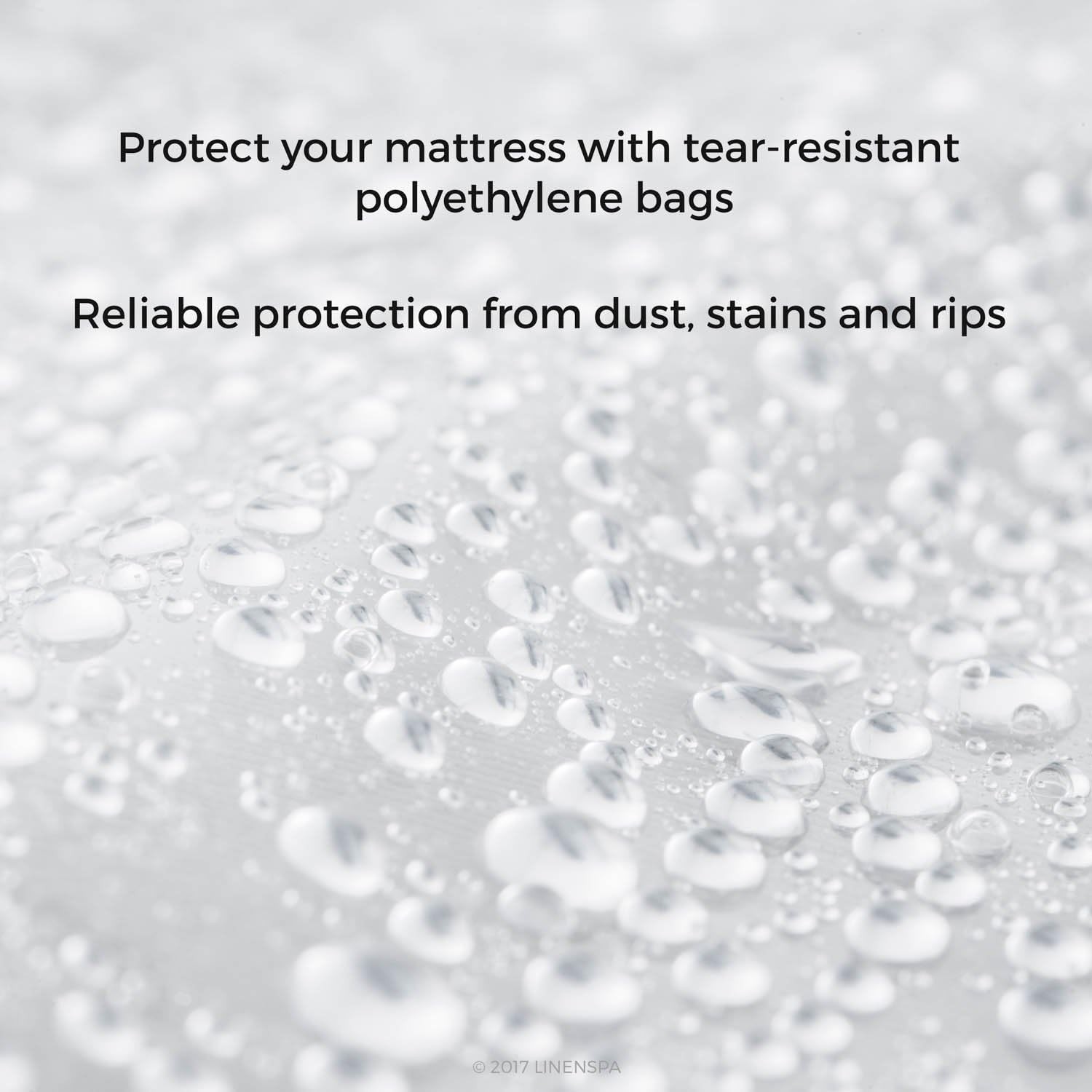 Waterproof Mattress Bags for King/Cal King – 2 Count Durable Storage Solution