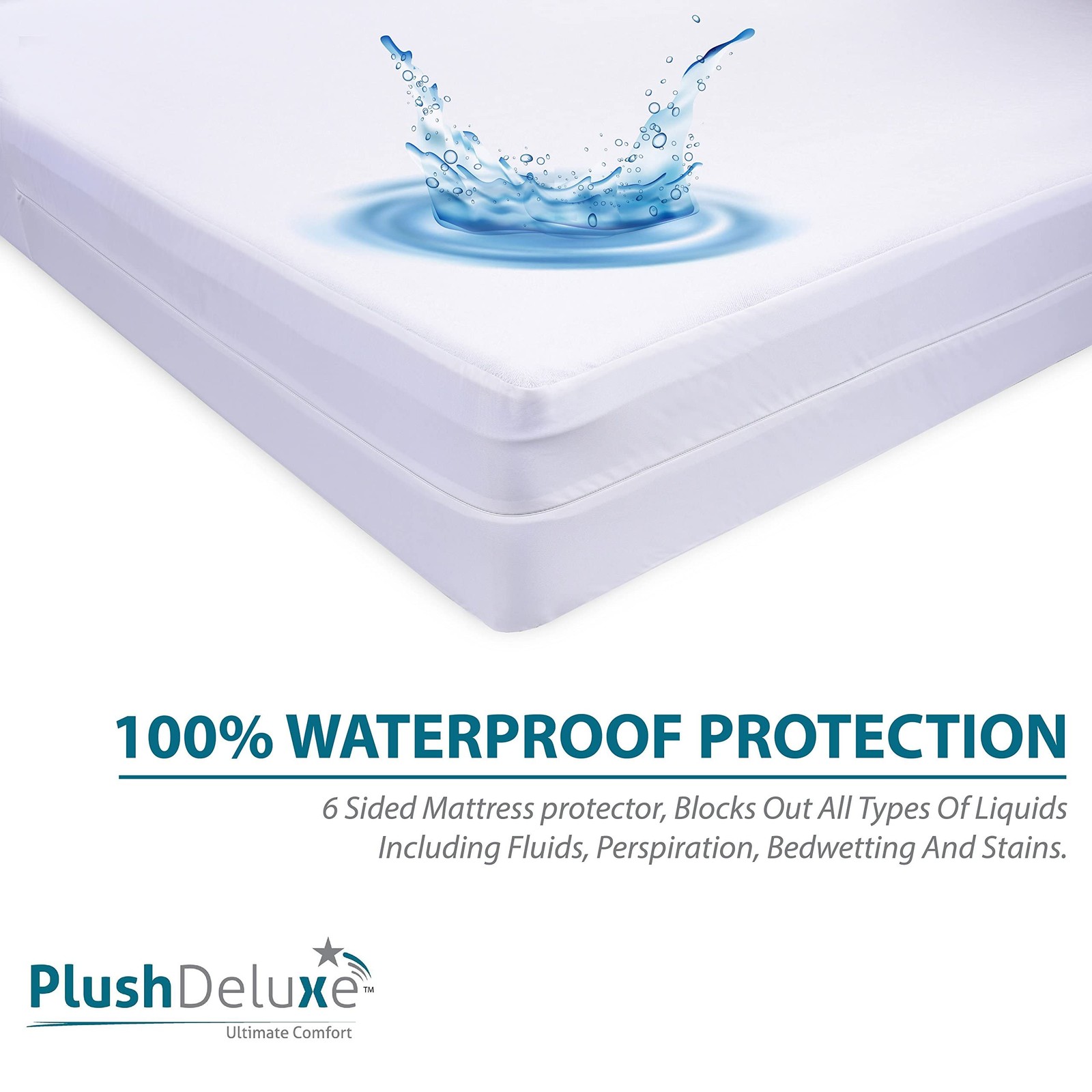 Twin-XL 39X80 Size Mattress Encasement – Zippered Waterproof Bedbug Proof Coll