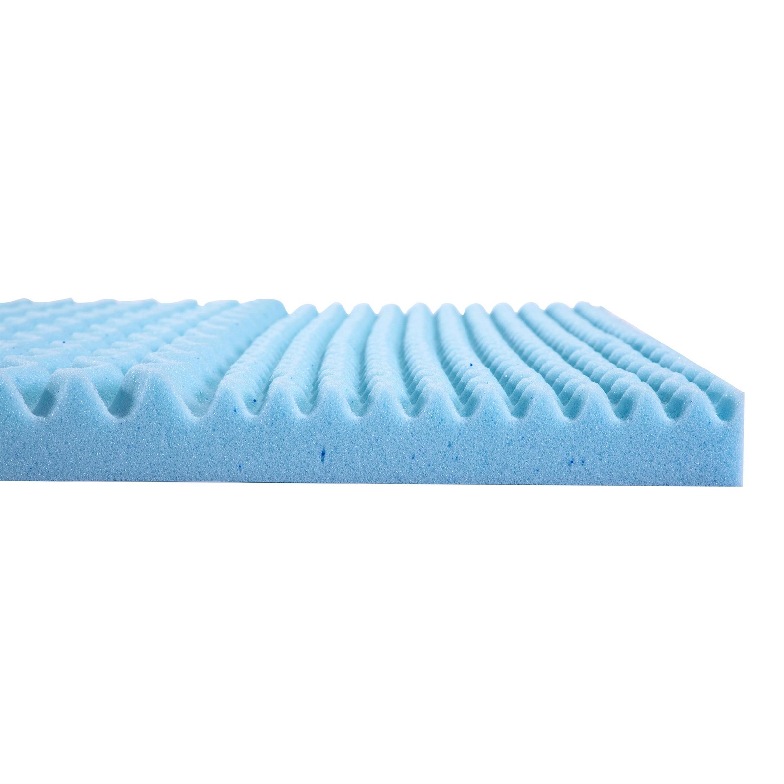 2 Inch Cooling Gel Infused 5-Zone Memory Foam Mattress Topper – Full