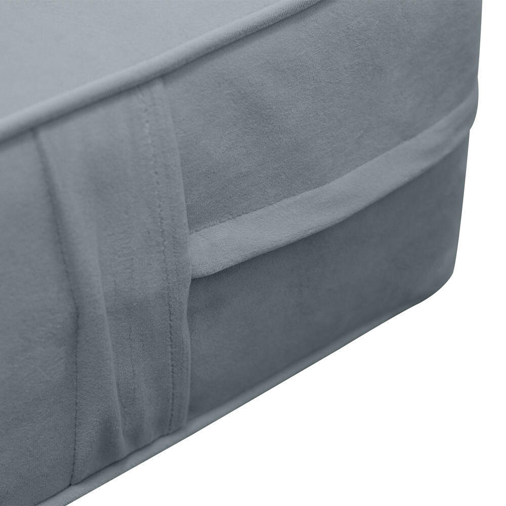 Same Pipe 6″ FULL 75x54x6 Velvet Indoor Daybed Mattress |COVER ONLY|-AD347