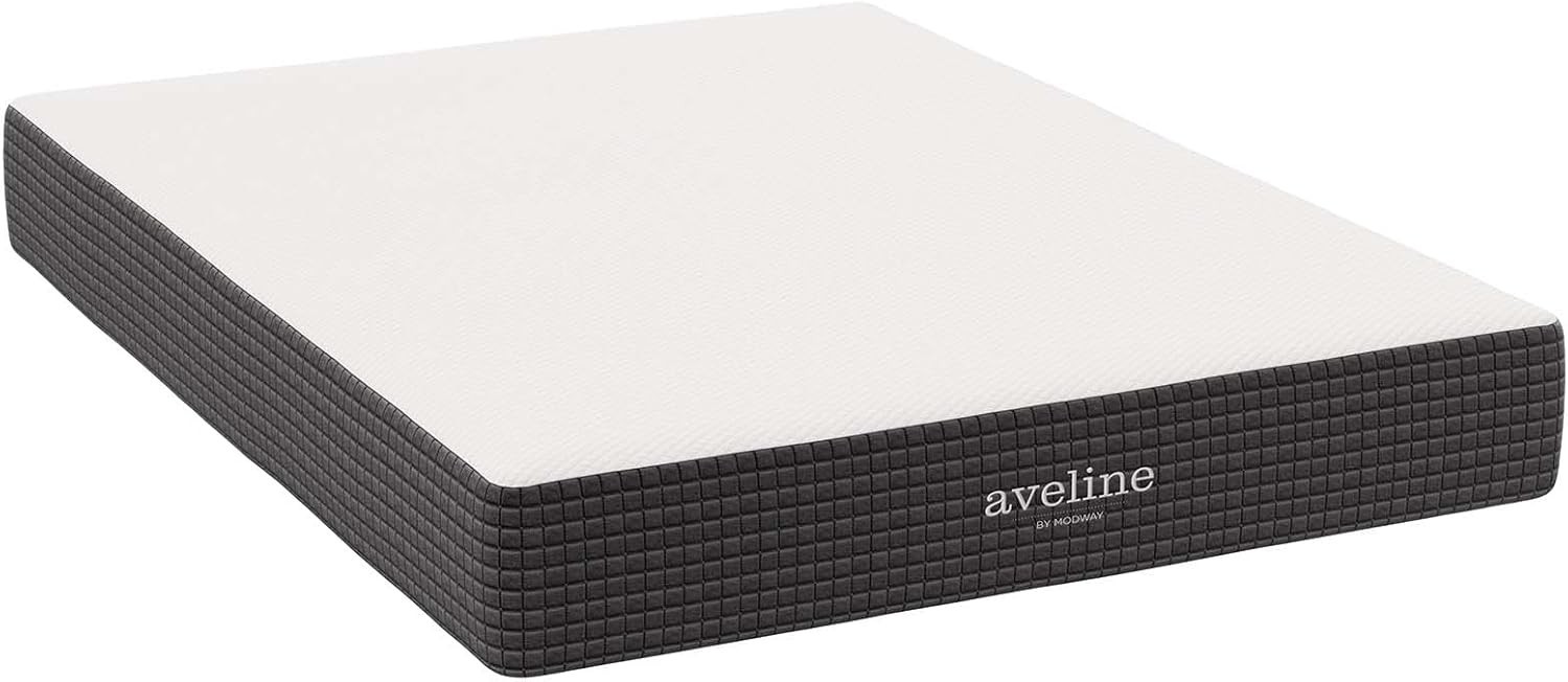 Aveline Gel Infused Memory Mattress with CertiPUR-US Certified Foam Queen White