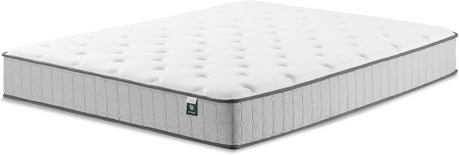 Zinus 10 Inch Comfort Support Cooling Gel Hybrid Mattress, Full, Tight Top Inner