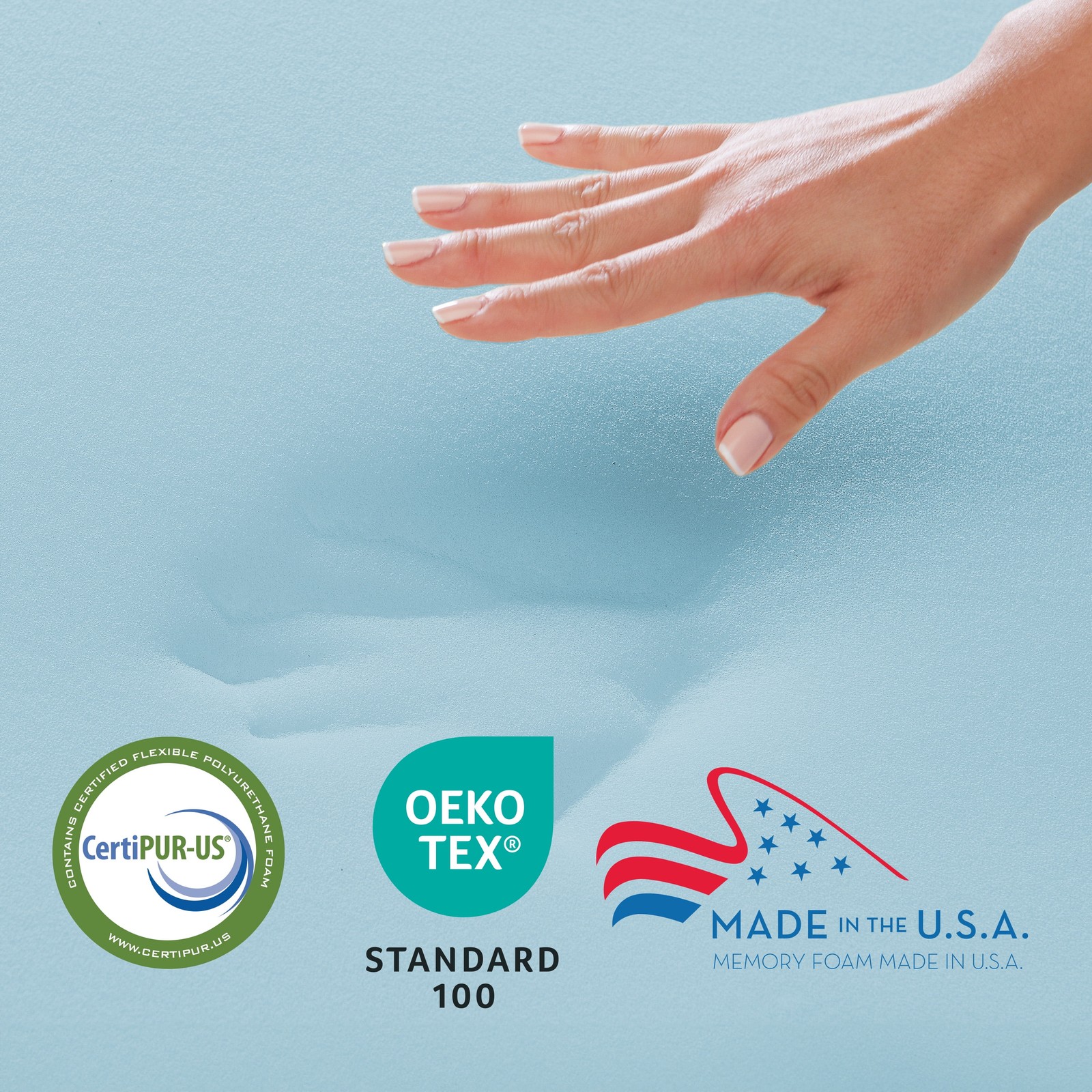 Dream Serenity Restorative 10″ Gel Memory Foam Mattress, Firm, TXL