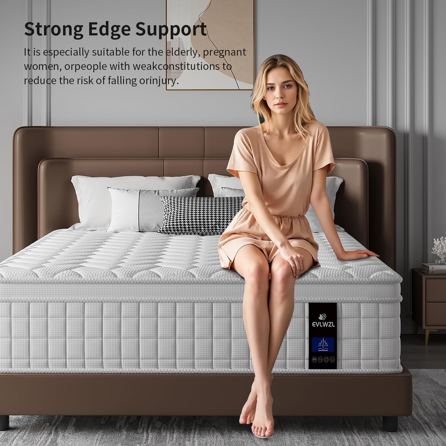 Full Size Mattress,10 inch Memory Foam Hybrid Mattresses in a Box，Full Mattre…