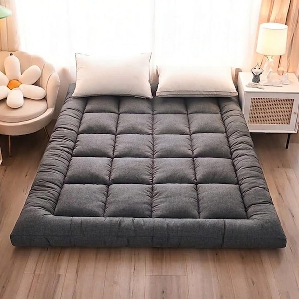 Japanese Floor Mattress Foldable Futon Mattress Sleeping Tatami Mat Camping Pad