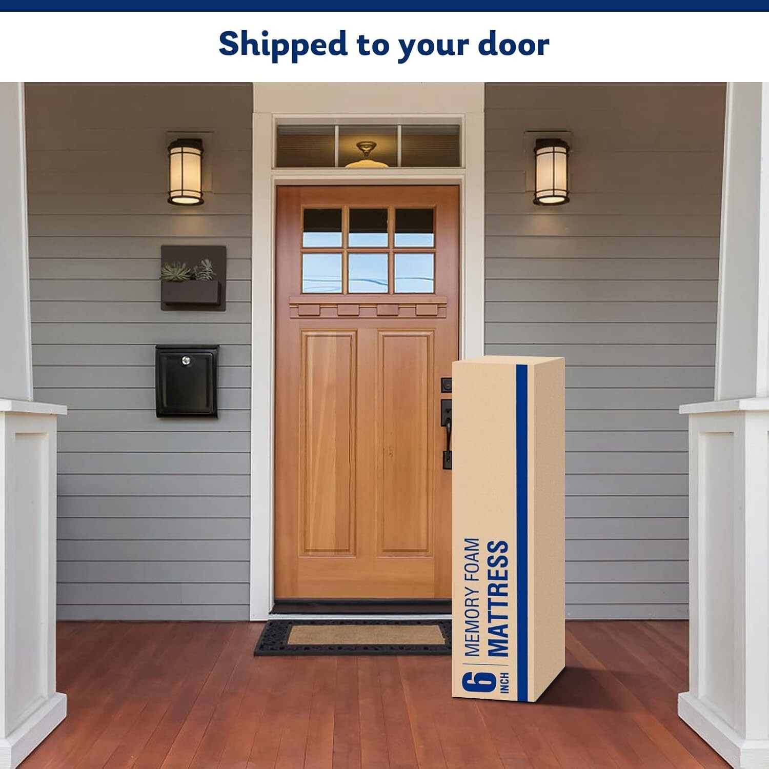 Twin Mattress 6 Inch Memory Foam Mattress Twin Size in a Box for Bunk Bed Tru…