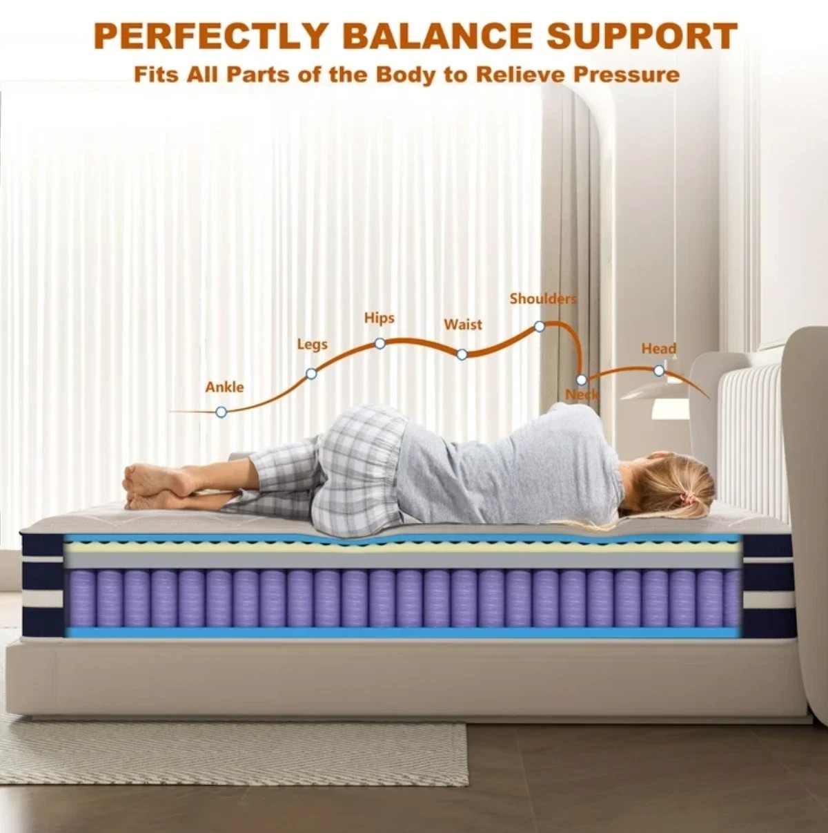 12 inch Twin Colchon Memory Foam Hibrido Cama Twin Mattress Hybrid Medium Firm