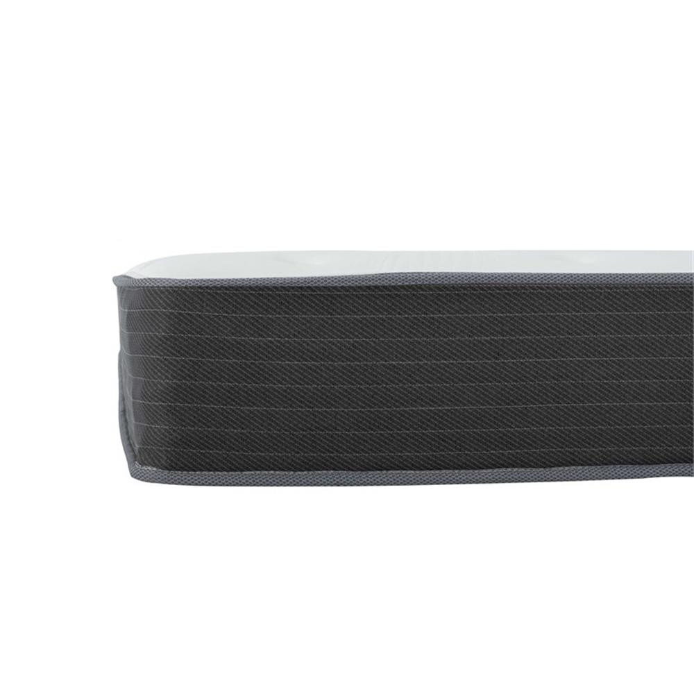 Pemberly Row Modern 8-Inch Polyurethane Full Mattress in White