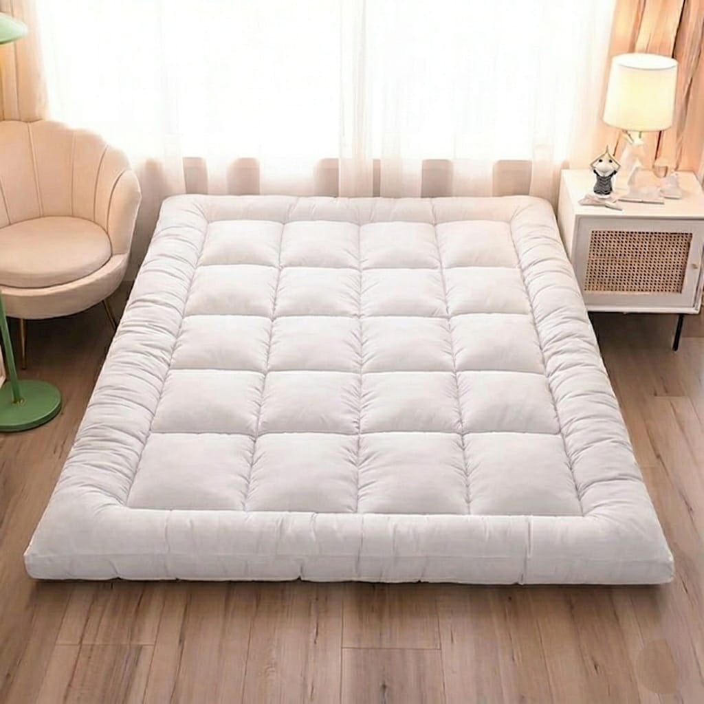Japanese Floor Mattress Foldable Futon Mattress Sleeping Tatami Mat Camping Pad