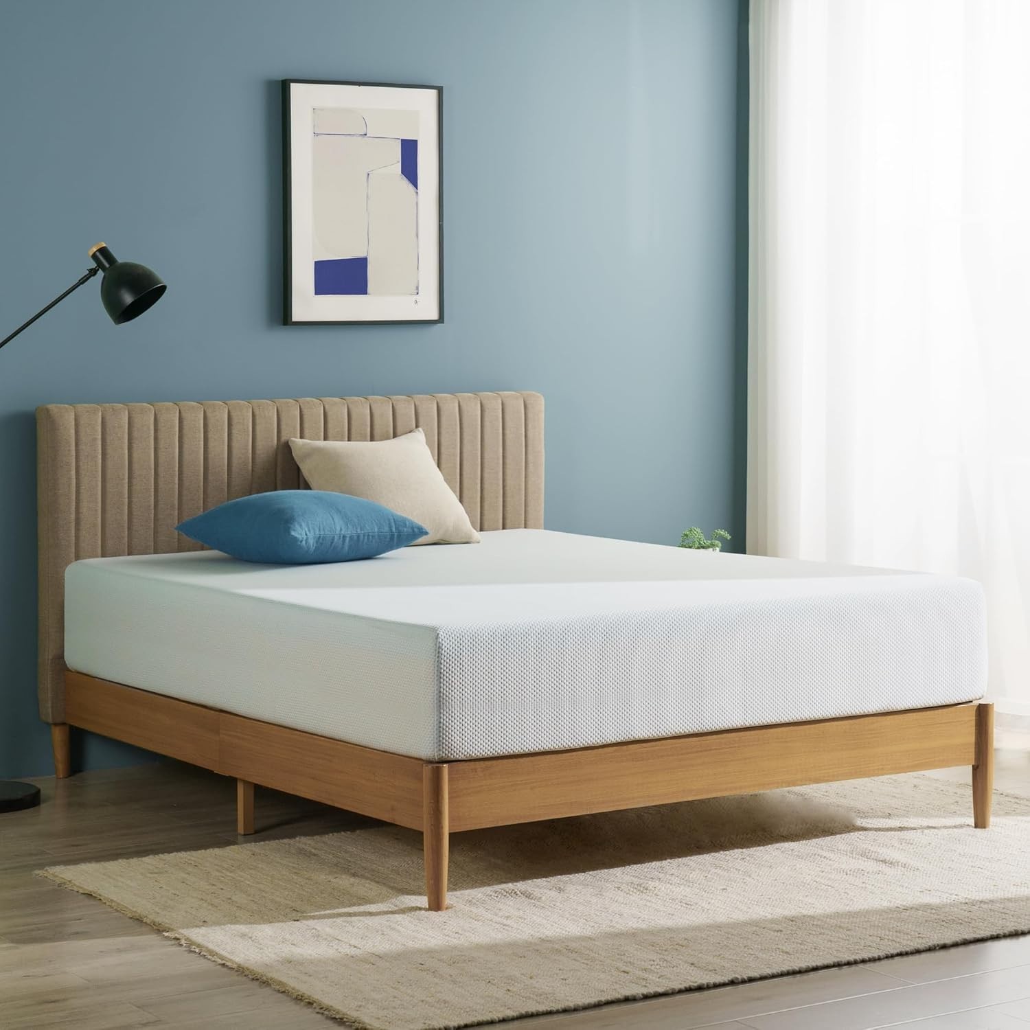 Green Tea Infused Memory Foam Mattress | Full | Cooling Gel
