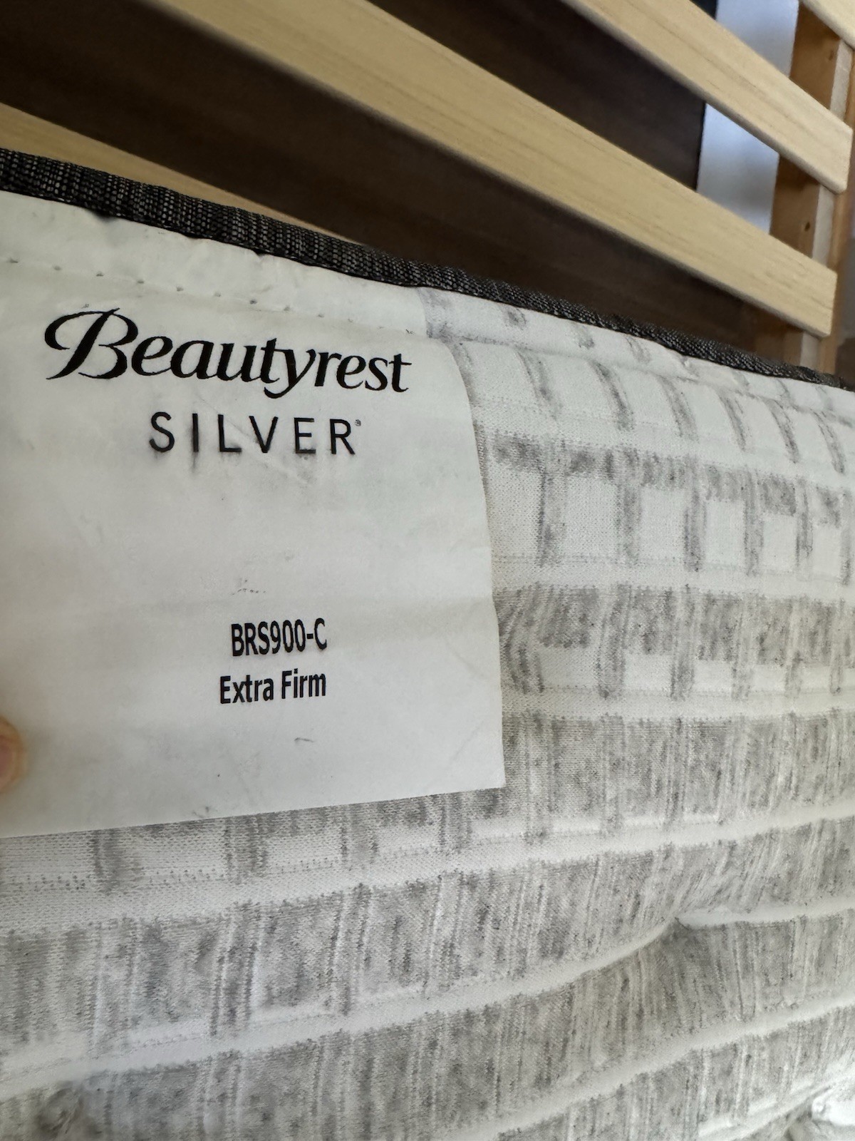 Urgent Sale! Beautyrest Silver BRS900-C Extra Firm King Innerspring Mattress
