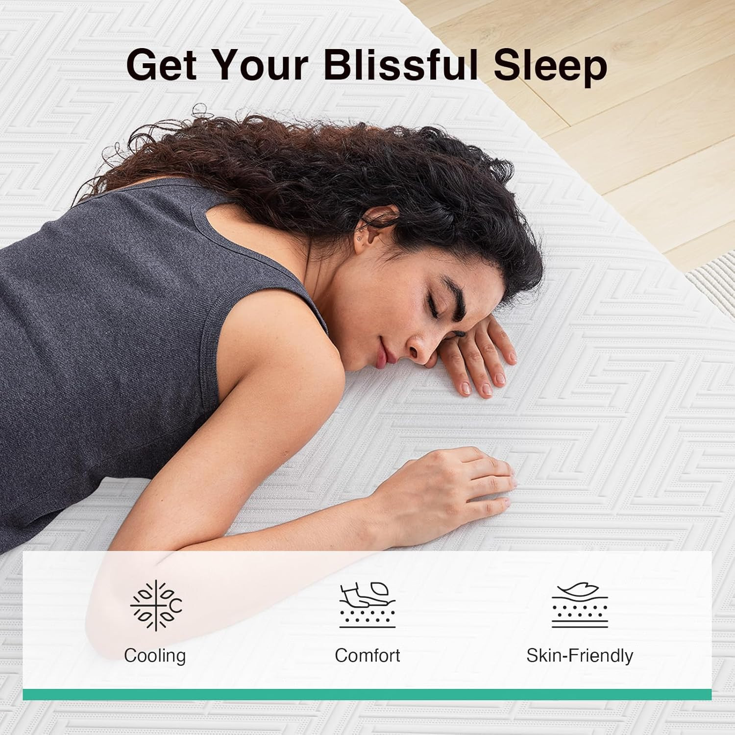 10 Inch Twin XL Gel Memory Foam Mattress in a Box, Back Pain Relief & Body Suppo