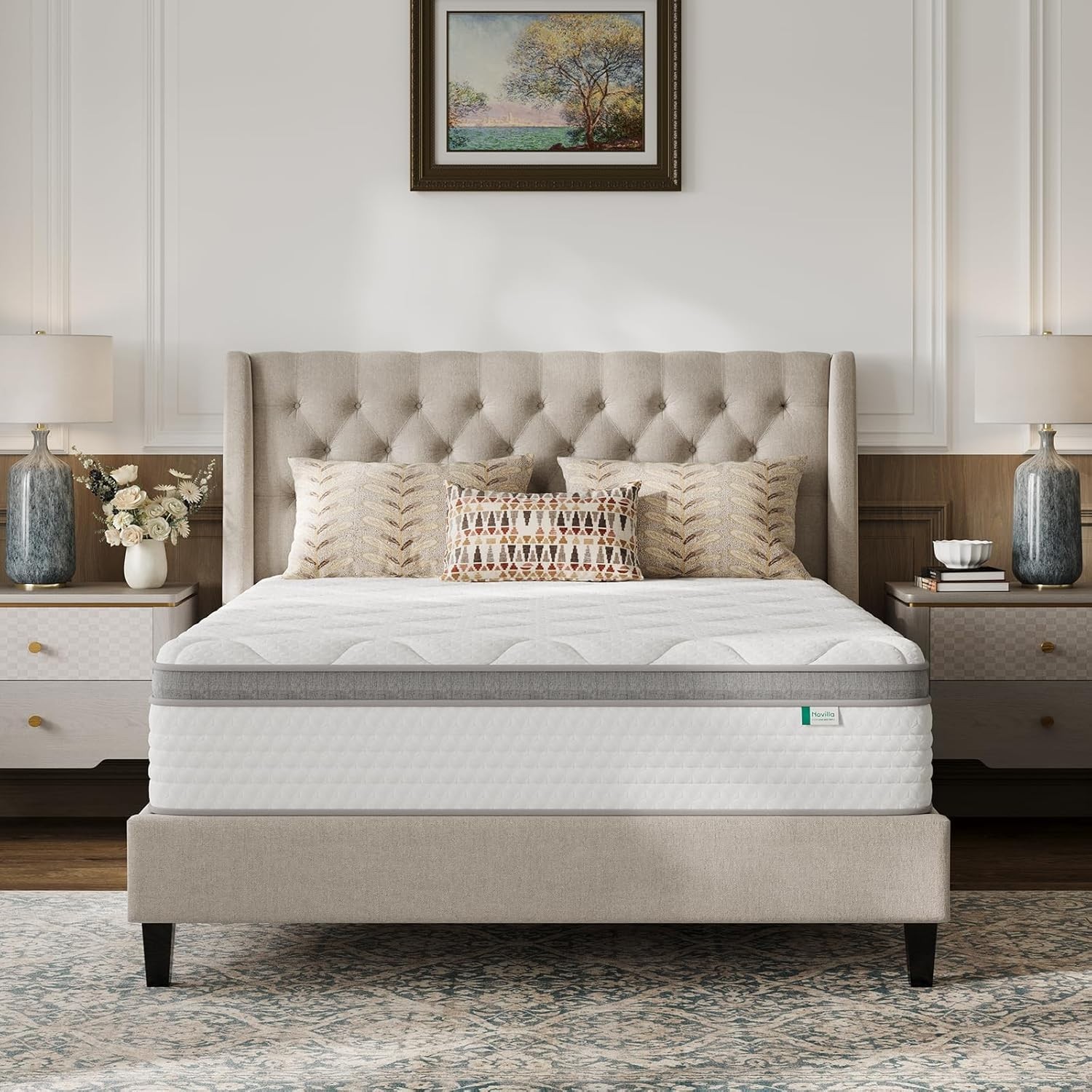 Full Size Mattress, 12 Inch Hybrid Mattress in A Box, Pocket Innerspring for …