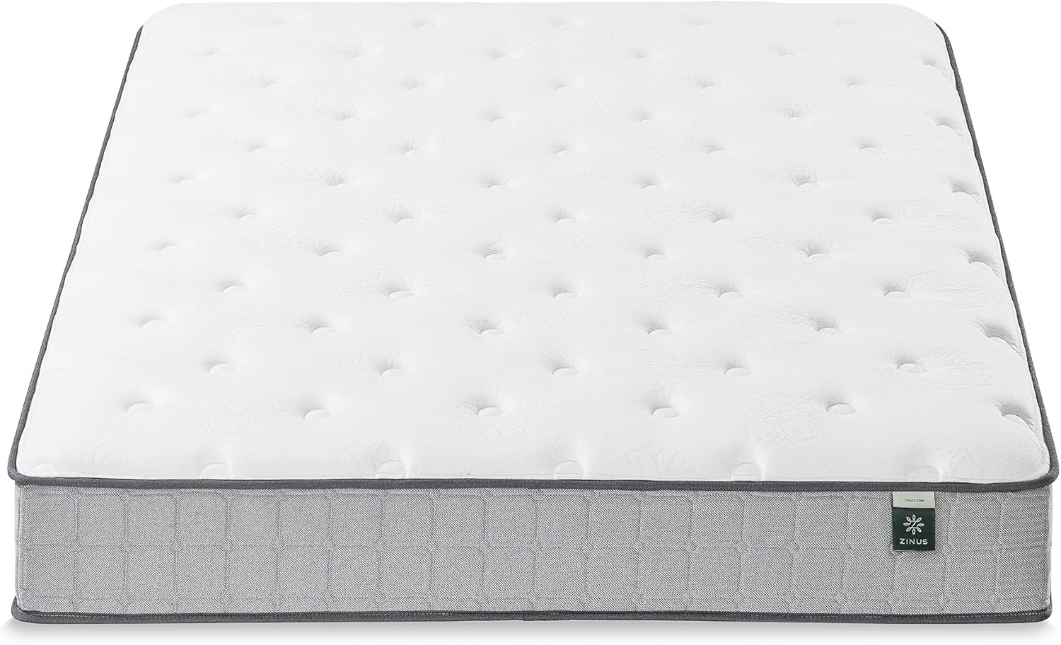 Zinus 10 Inch Comfort Support Cooling Gel Hybrid Mattress, Full, Tight Top Inner