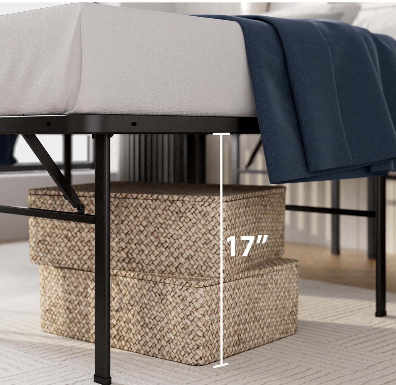 ZINUS 12inch SmartBase Mattress Foundation Full