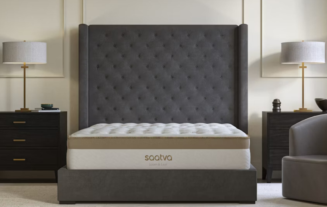 Saatva Loom & Leaf Organic Cotton USA Made Mattress (RELAXED FIRM)