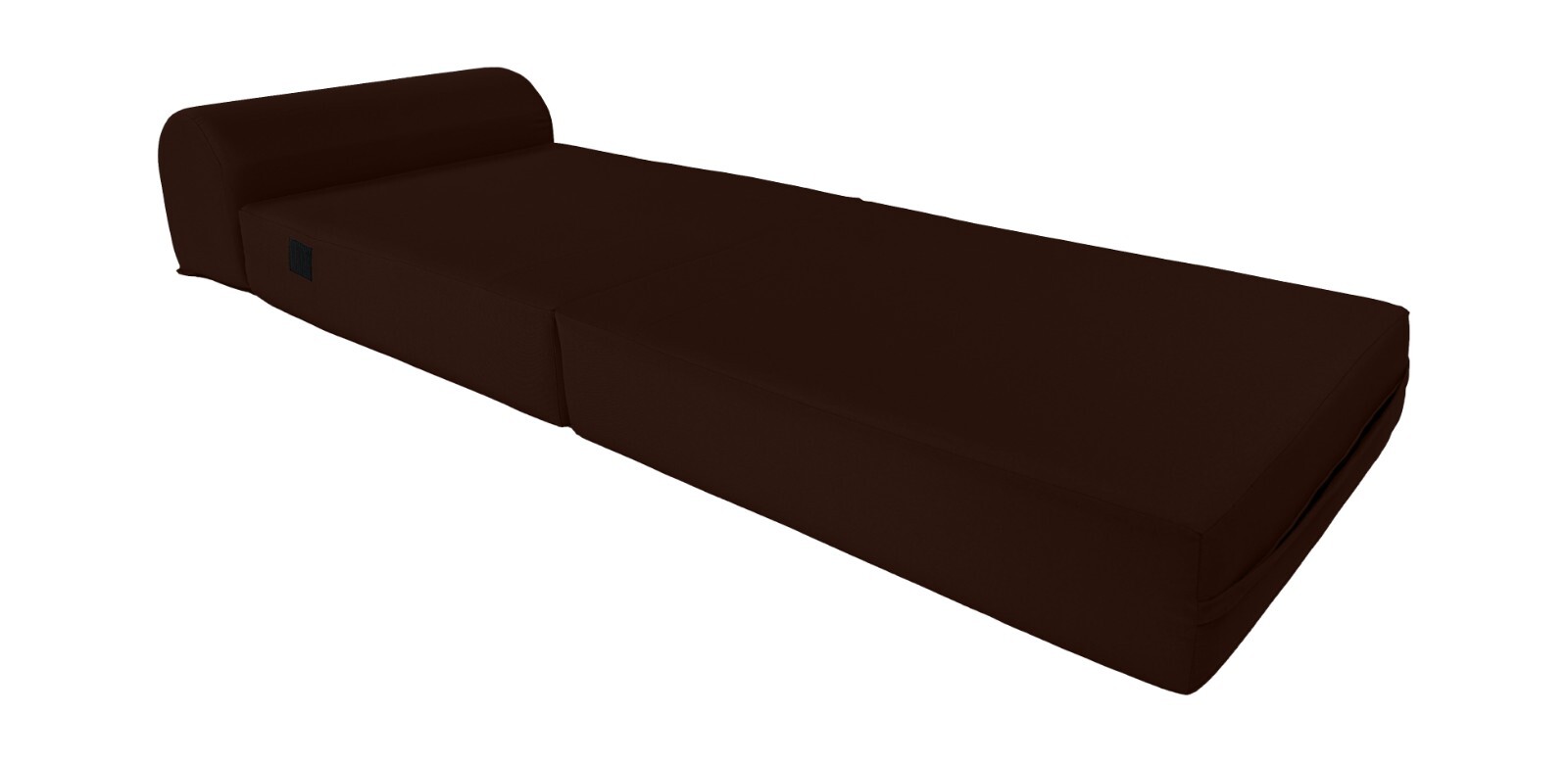 Brown 6x24x70 Sleeper Chair Folding Foam Bed, Foam Density 1.8 lbs Sofa Beds