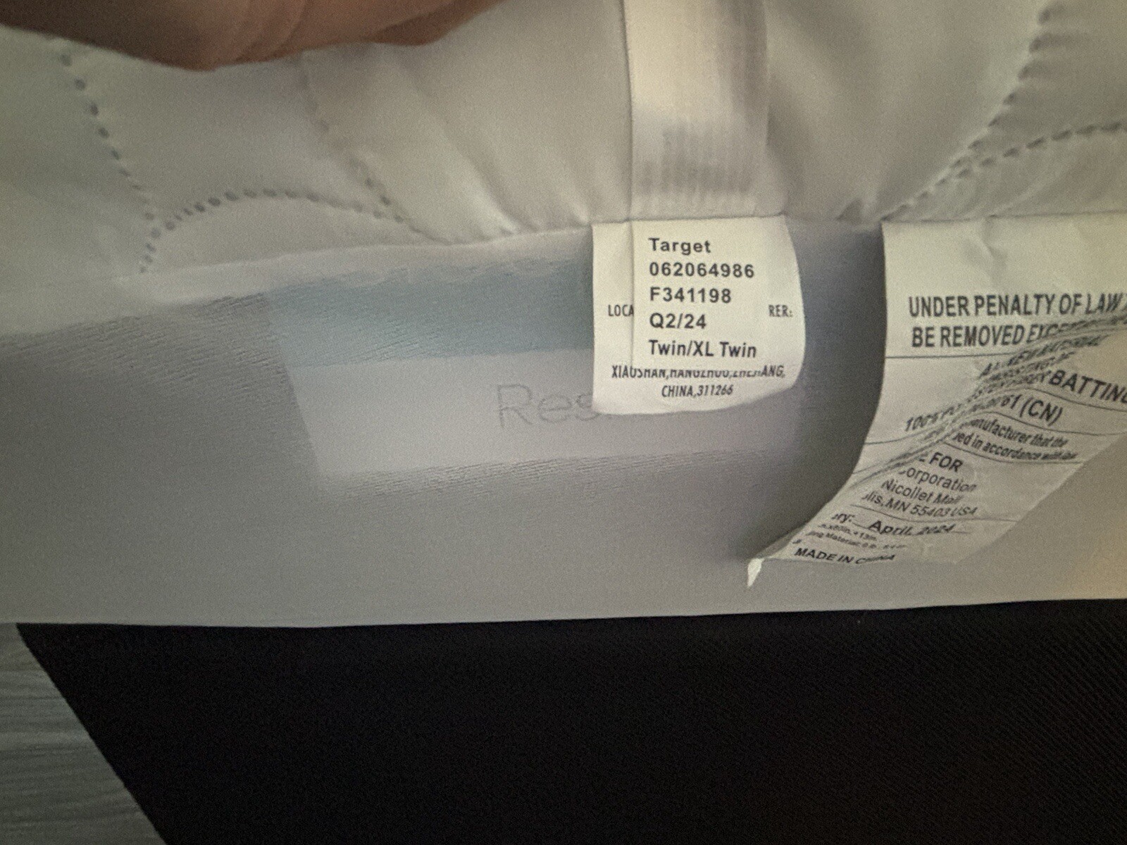 Sleepy’s Basic Innerspring Firm Mattress Twin Size Used Once + Frame And Cover