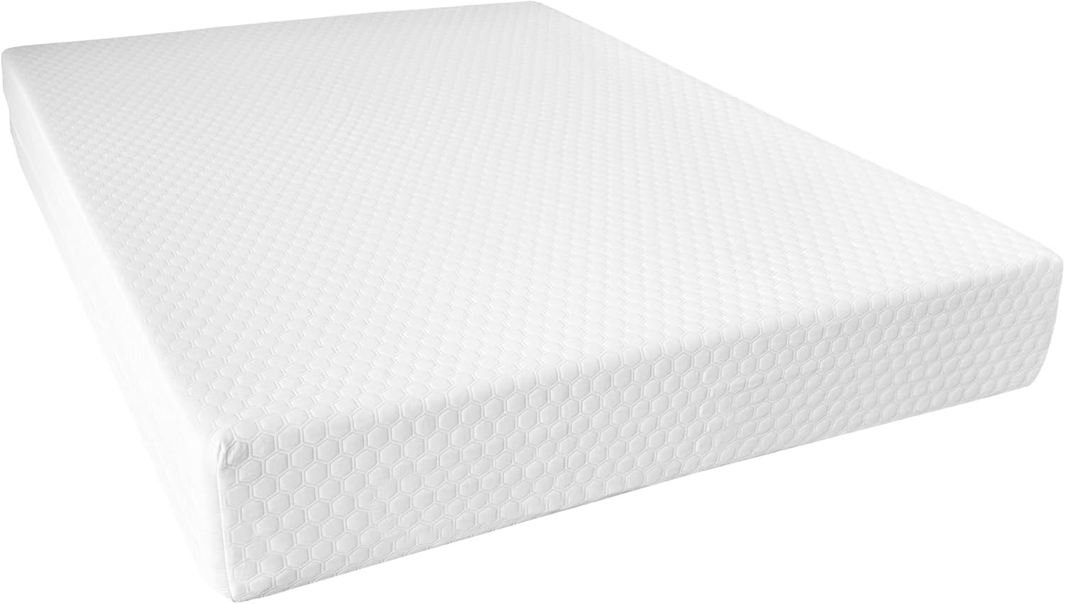 Twin Size 8-Inch Gel Memory Foam Mattress, Comfortable with Pressure Relieving E